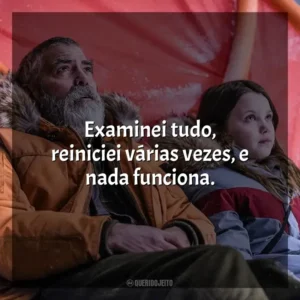 Examinei tudo, reiniciei várias vezes, e nada funciona. O Céu da Meia-Noite (Filme)