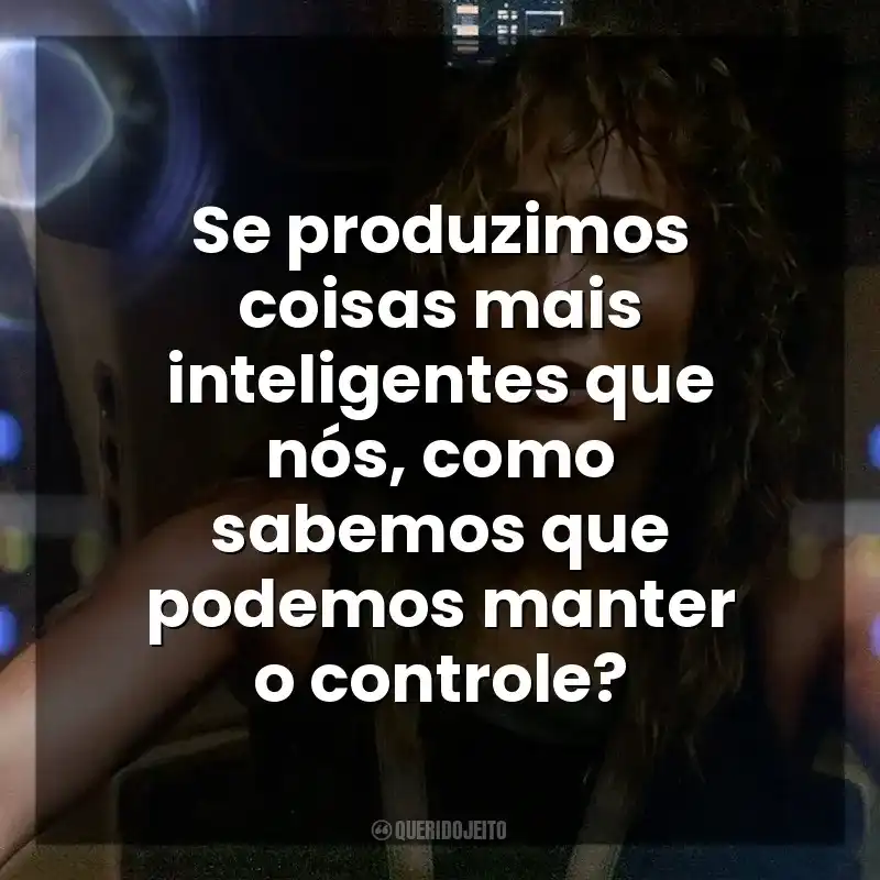 Se produzimos coisas mais inteligentes que nós, como sabemos que podemos manter o controle? Atlas (Filme)