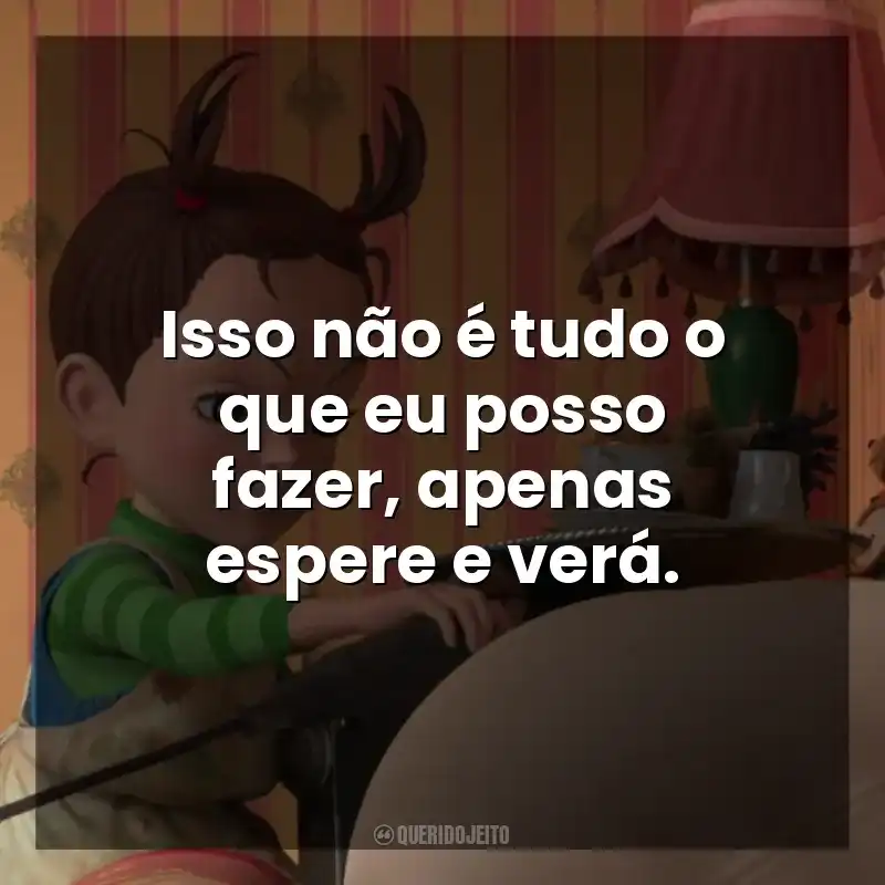 Isso não é tudo o que eu posso fazer, apenas espere e verá. Aya e a Bruxa (Filme)