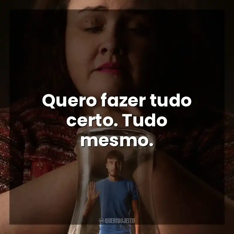 Quero fazer tudo certo. Tudo mesmo. Bebê Rena (Série)