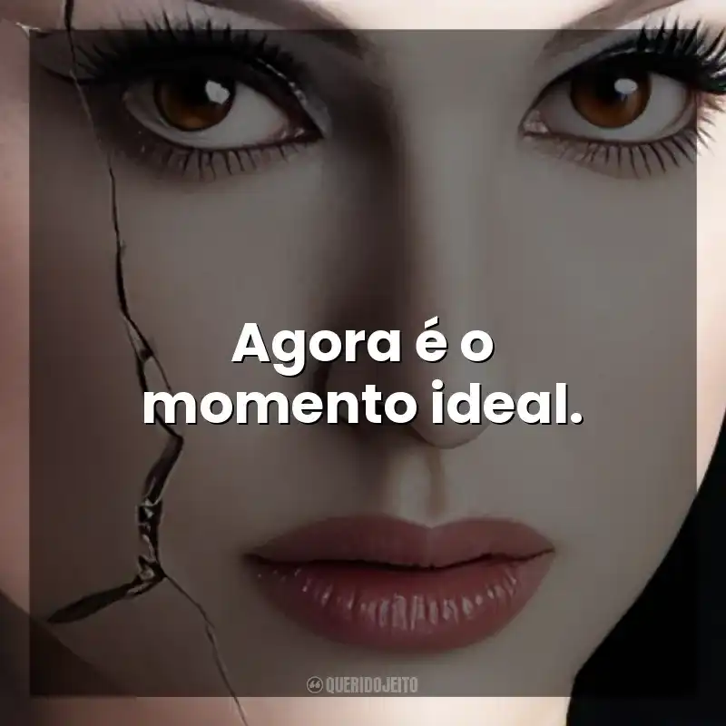 Agora é o momento ideal. Cisne Negro (Filme)