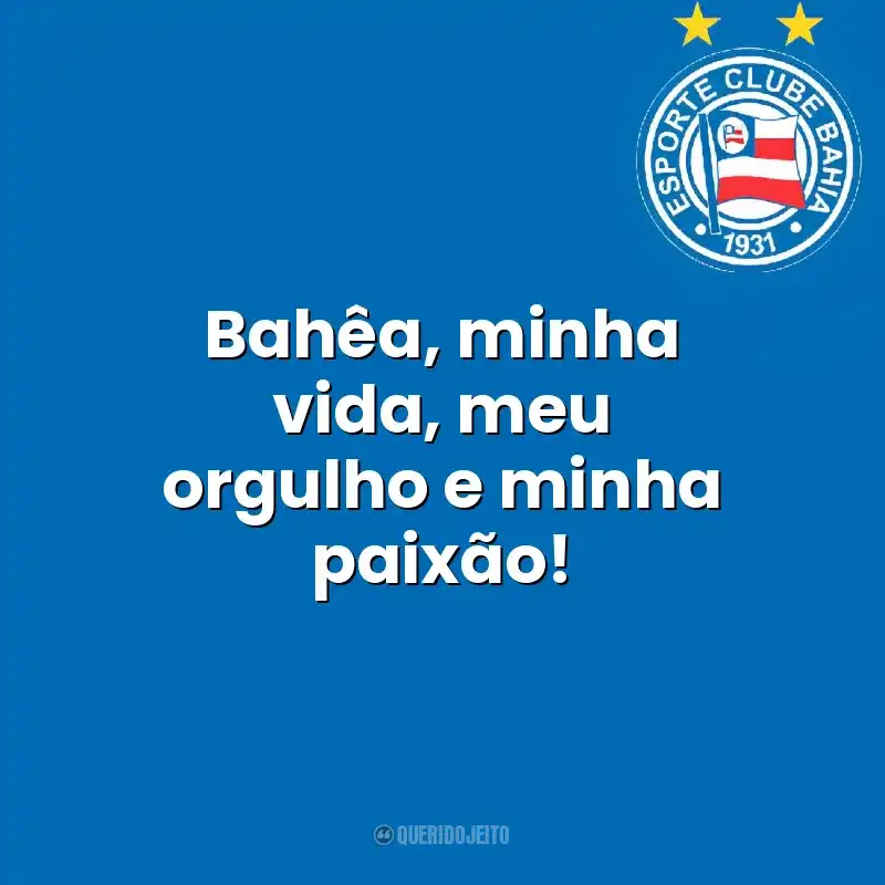 Bahêa, minha vida, meu orgulho e minha paixão! Esporte Clube Bahia