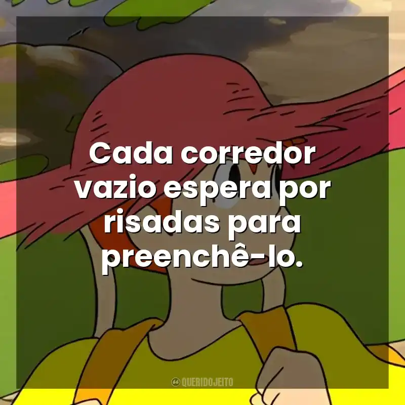 Cada corredor vazio espera por risadas para preenchê-lo. House Hunting (Filme)