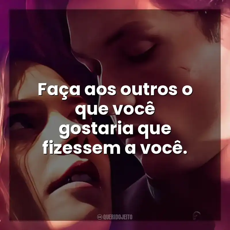 Faça aos outros o que você gostaria que fizessem a você. Maxton Hall: O Mundo Entre Nós (Série)