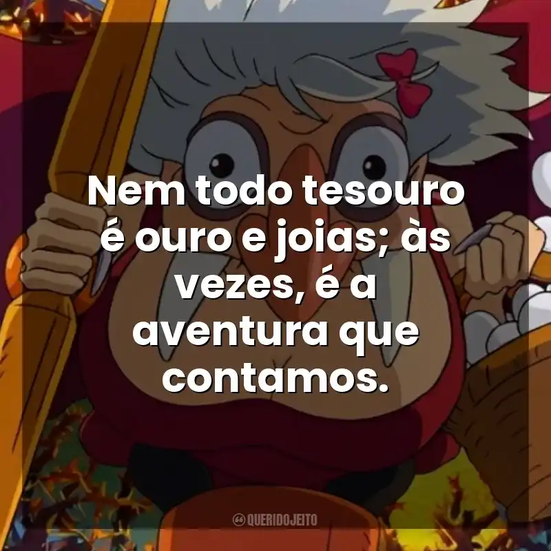 Nem todo tesouro é ouro e joias; às vezes, é a aventura que contamos. Mr. Dough and the Egg Princess (Filme)