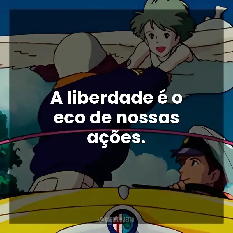 A liberdade é o eco de nossas ações. On Your Mark (Filme)