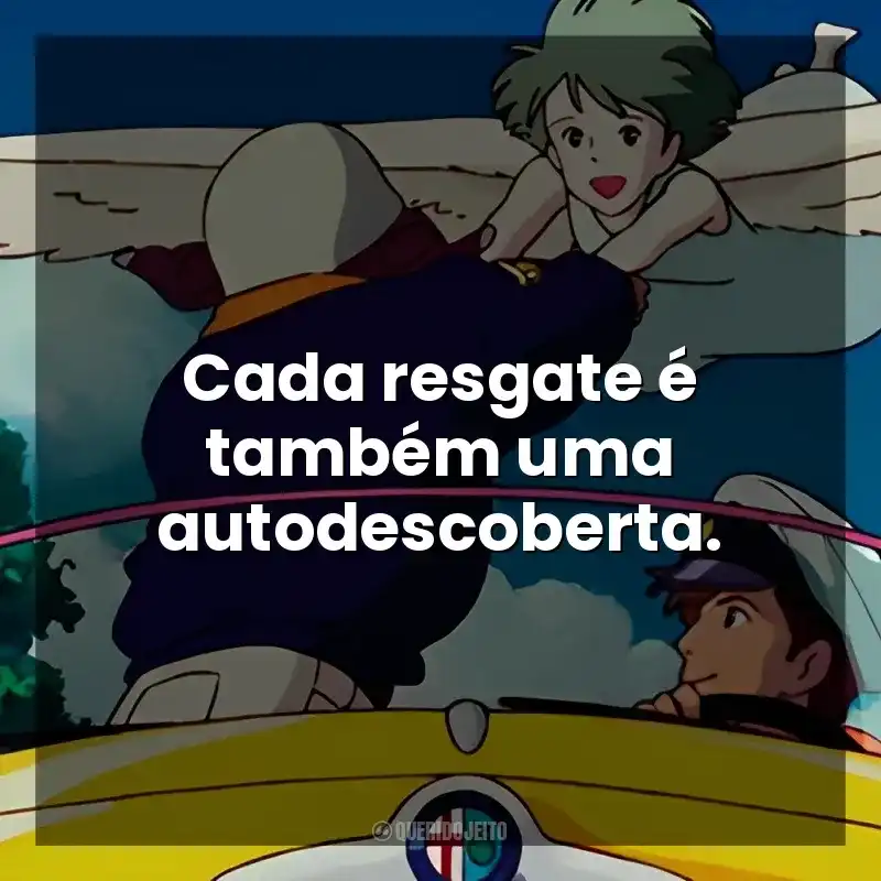 Cada resgate é também uma autodescoberta. On Your Mark (Filme)