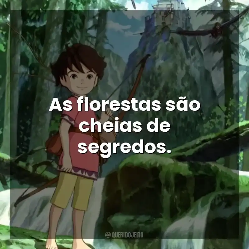 As florestas são cheias de segredos. Ronja, A Filha do Ladrão (Série)