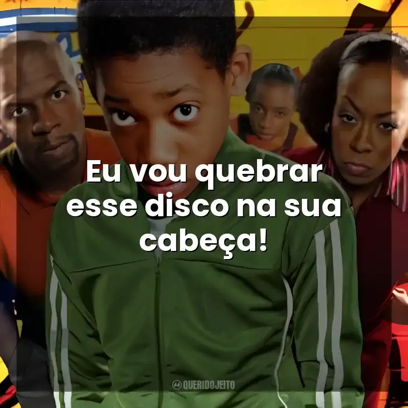 Eu vou quebrar esse disco na sua cabeça! Todo Mundo Odeia o Chris (Série)