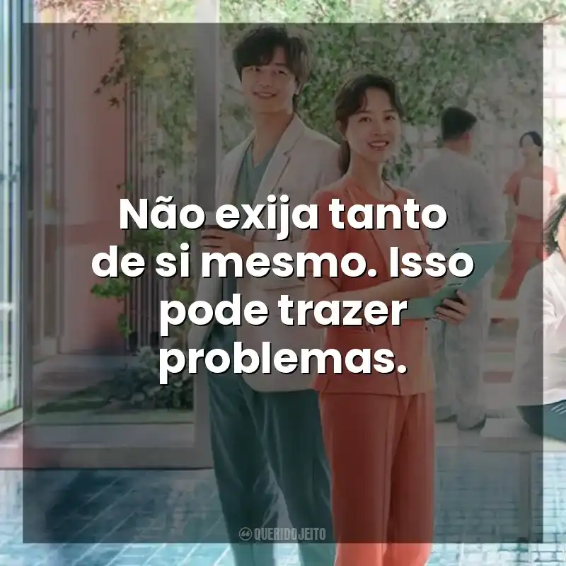 Não exija tanto de si mesmo. Isso pode trazer problemas. Uma Dose Diária de Sol (Série)