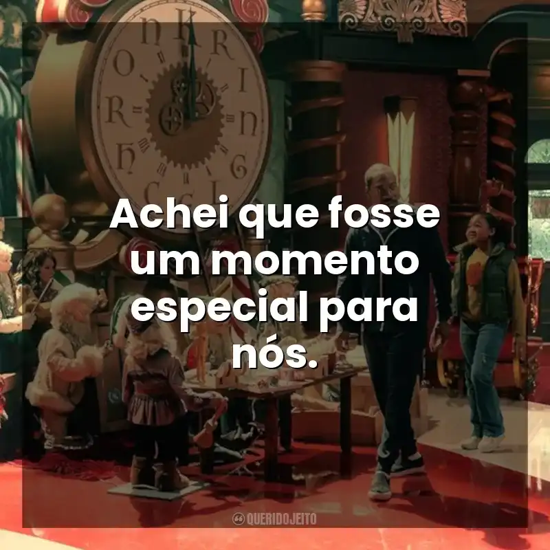 Achei que fosse um momento especial para nós. A Batalha de Natal (Filme)