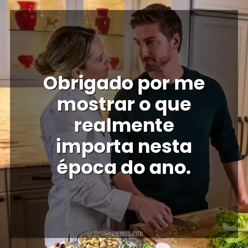 Obrigado por me mostrar o que realmente importa nesta época do ano. Ajudante de Natal (Filme)