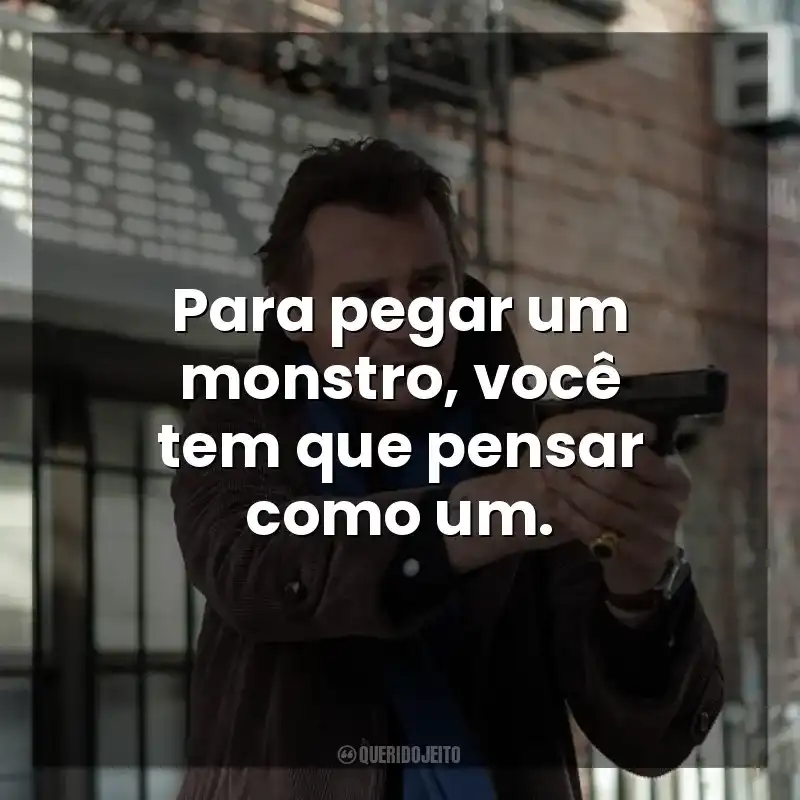 Para pegar um monstro, você tem que pensar como um. Caçada Mortal (Filme)