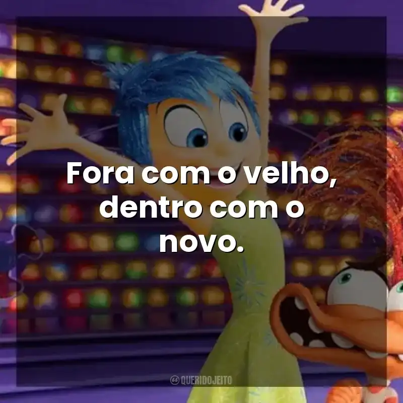 Fora com o velho, dentro com o novo. Divertida Mente 2 (Filme)