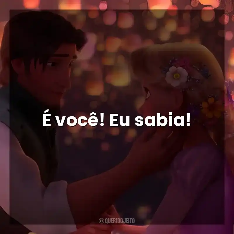 É você! Eu sabia! Enrolados (Filme)