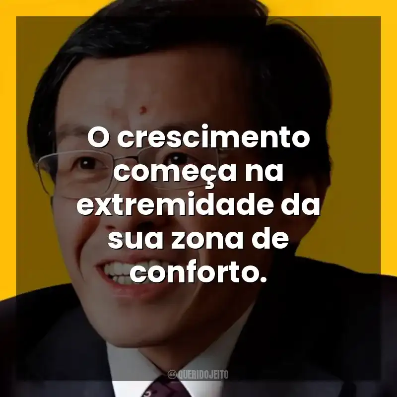 O crescimento começa na extremidade da sua zona de conforto. Ichiro Kishimi