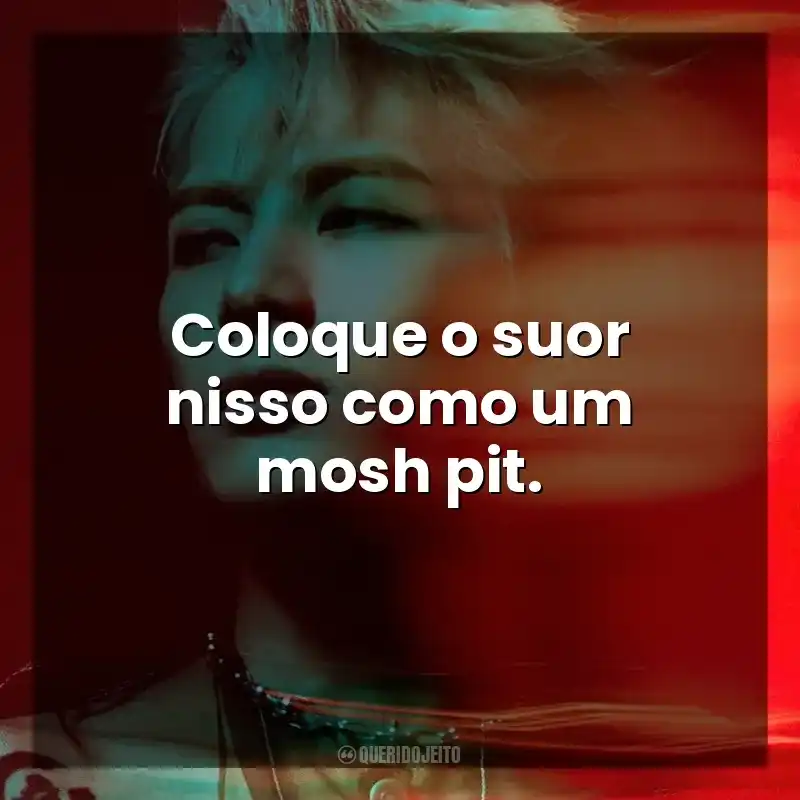 Coloque o suor nisso como um mosh pit. Jackson Wang, o Magic Man