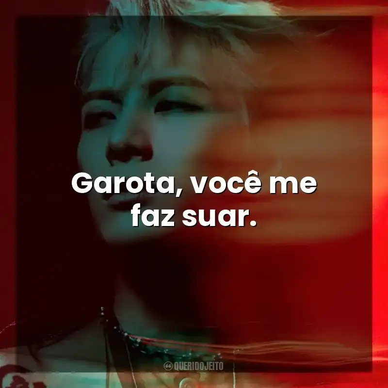 Garota, você me faz suar. Jackson Wang, o Magic Man