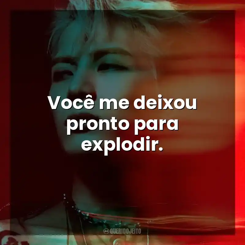 Você me deixou pronto para explodir. Jackson Wang, o Magic Man