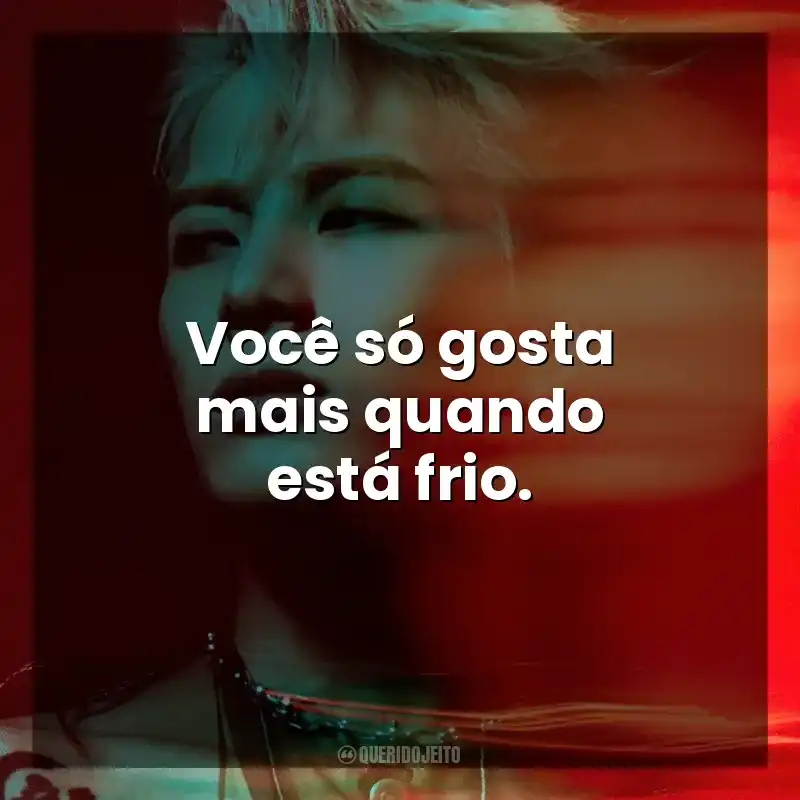 Você só gosta mais quando está frio. Jackson Wang, o Magic Man