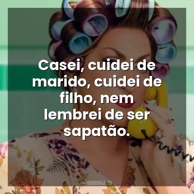 Casei, cuidei de marido, cuidei de filho, nem lembrei de ser sapatão. Minha Mãe é Uma Peça 3 (Filme)