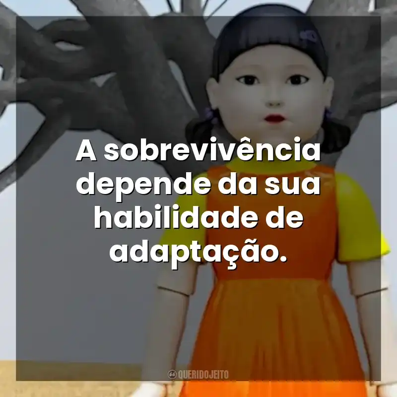 A sobrevivência depende da sua habilidade de adaptação. Round 6 – O Desafio (Série)