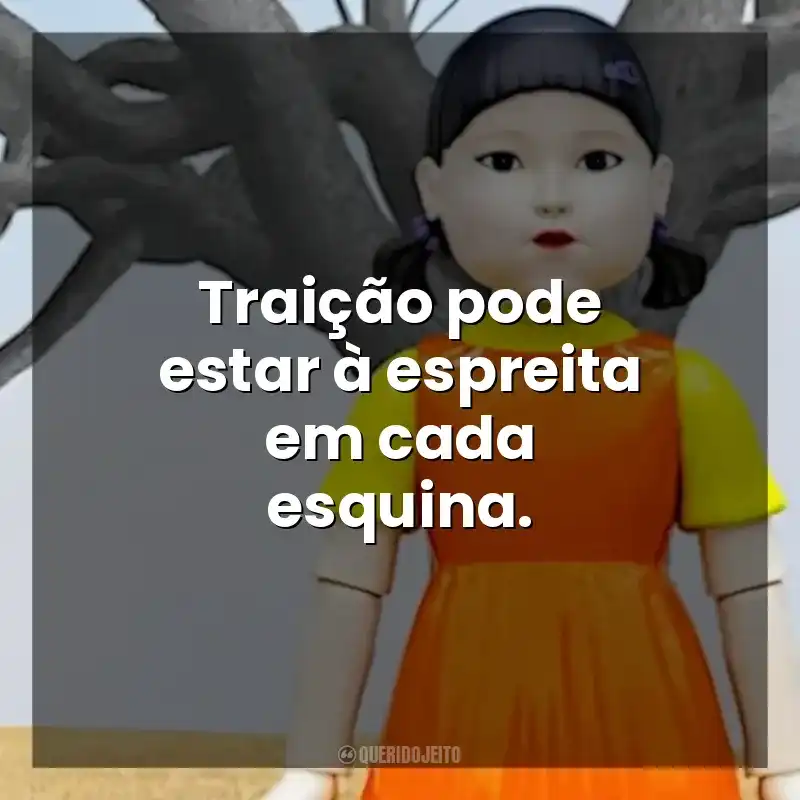 Traição pode estar à espreita em cada esquina. Round 6 – O Desafio (Série)