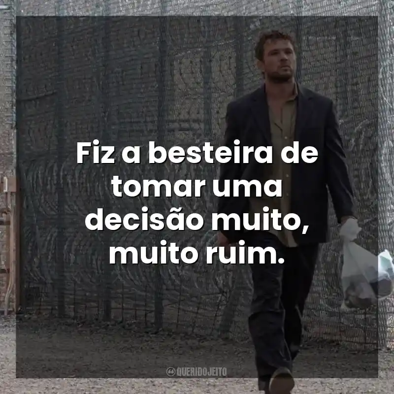 Fiz a besteira de tomar uma decisão muito, muito ruim. The Locksmith (Filme)