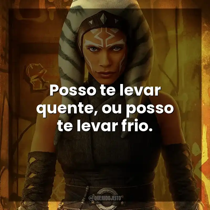 Posso te levar quente, ou posso te levar frio. The Mandalorian (Série)