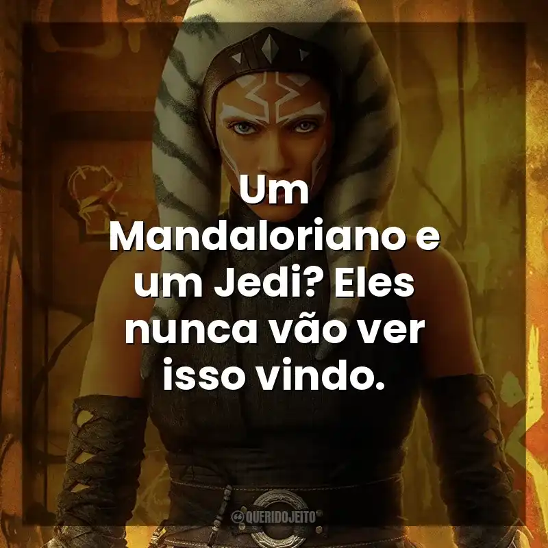 Um Mandaloriano e um Jedi? Eles nunca vão ver isso vindo. The Mandalorian (Série)