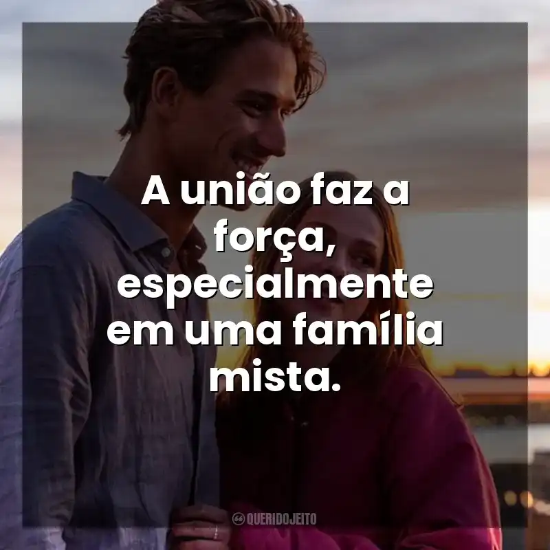 A união faz a força, especialmente em uma família mista. Uma Família Quase Perfeita (Série)