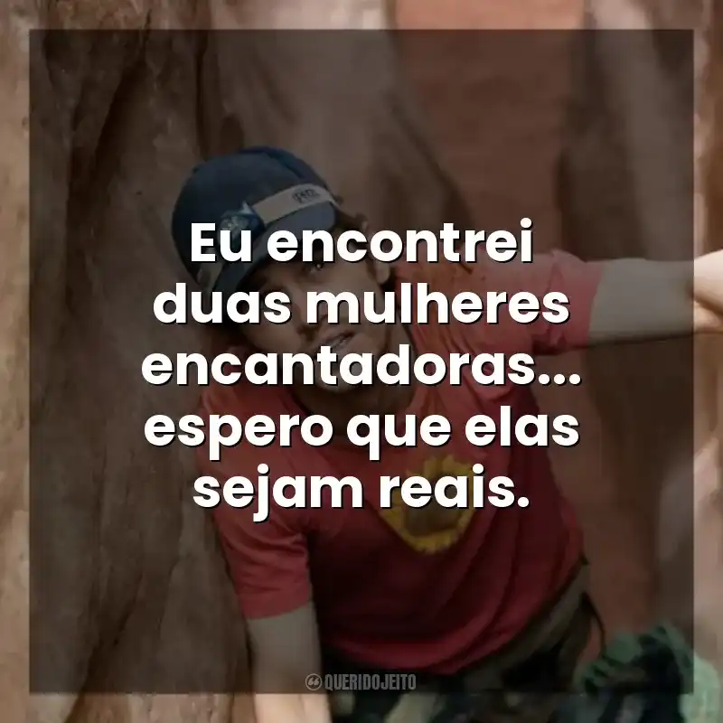 Eu encontrei duas mulheres encantadoras… espero que elas sejam reais. 127 Horas (Filme)