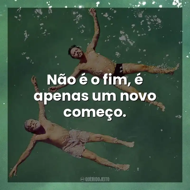 Não é o fim, é apenas um novo começo. Antes Que Eu Me Esqueça (Filme)