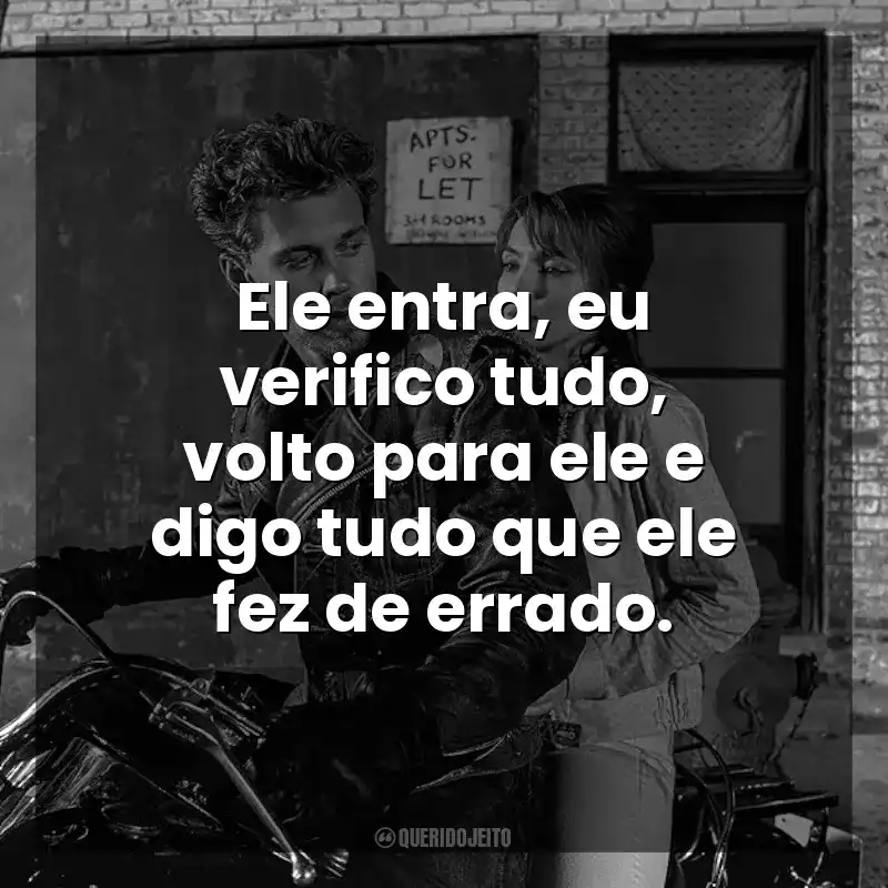 Ele entra, eu verifico tudo, volto para ele e digo tudo que ele fez de errado. Clube dos Vândalos (Filme)