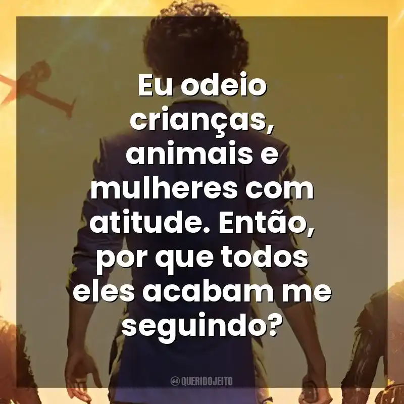 Eu odeio crianças, animais e mulheres com atitude. Então, por que todos eles acabam me seguindo? Cowboy Bebop (Série)