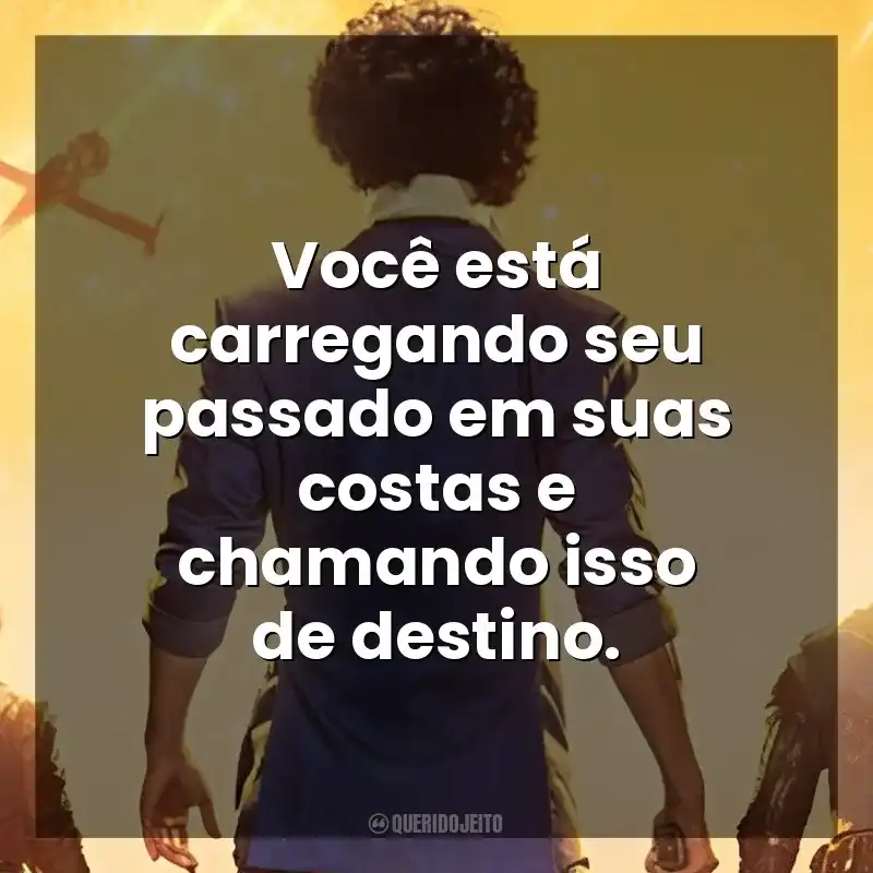 Você está carregando seu passado em suas costas e chamando isso de destino. Cowboy Bebop (Série)