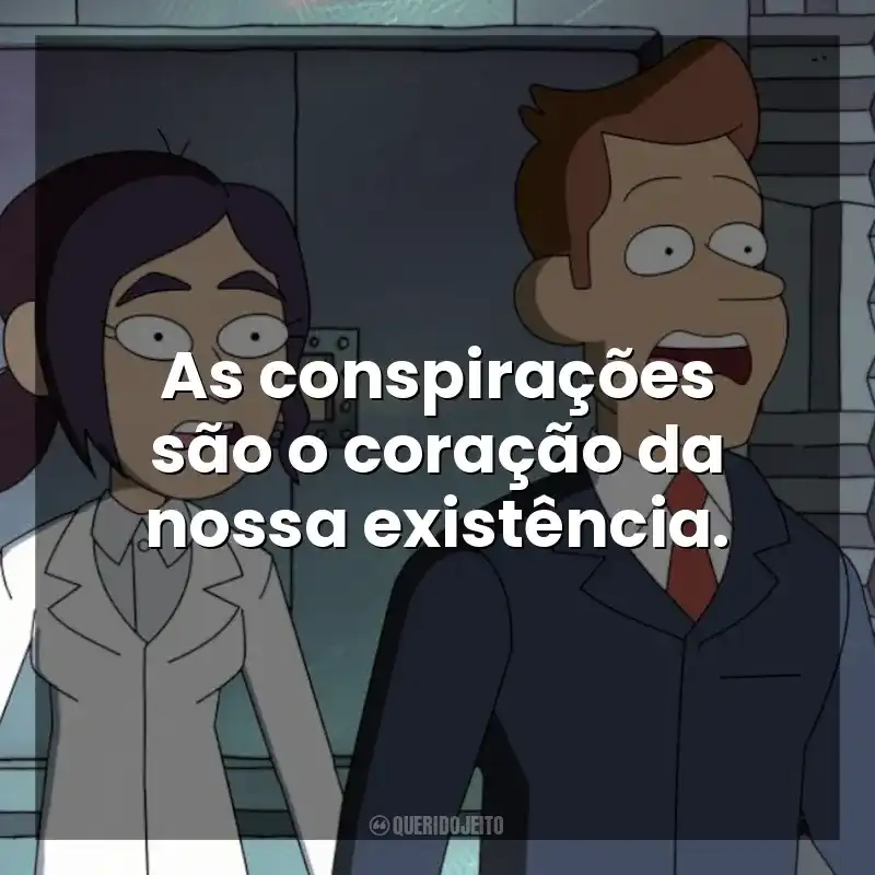 As conspirações são o coração da nossa existência. Departamento de Conspirações (Série)