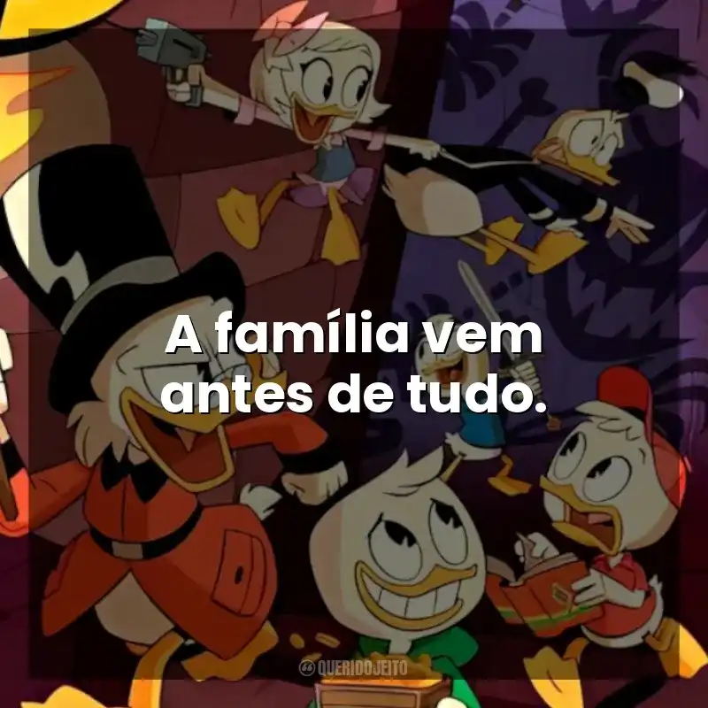 A família vem antes de tudo. DuckTales: Os Caçadores de Aventuras (Série)