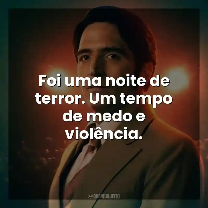 Foi uma noite de terror. Um tempo de medo e violência. Entrevista com o Demônio (Filme)