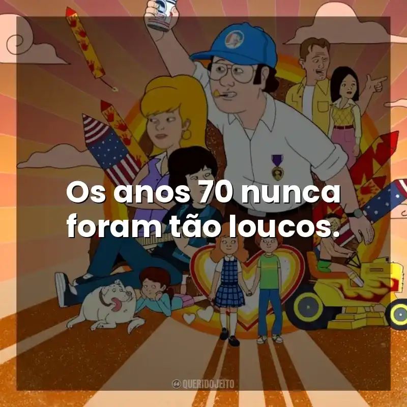 Os anos 70 nunca foram tão loucos. F Is for Family (Série)