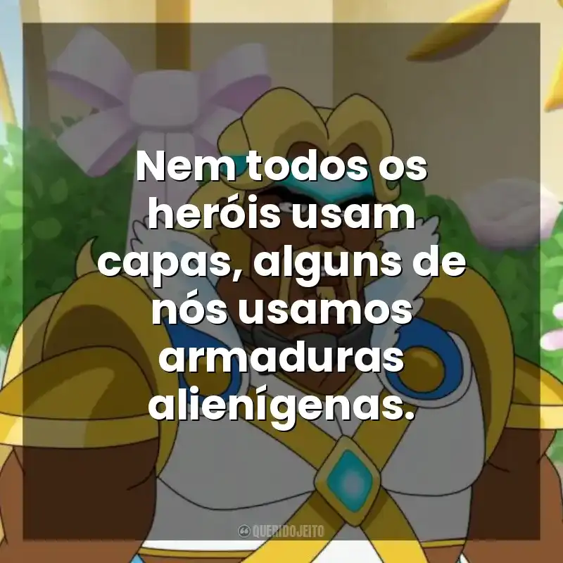 Nem todos os heróis usam capas, alguns de nós usamos armaduras alienígenas. Farzar (Série)