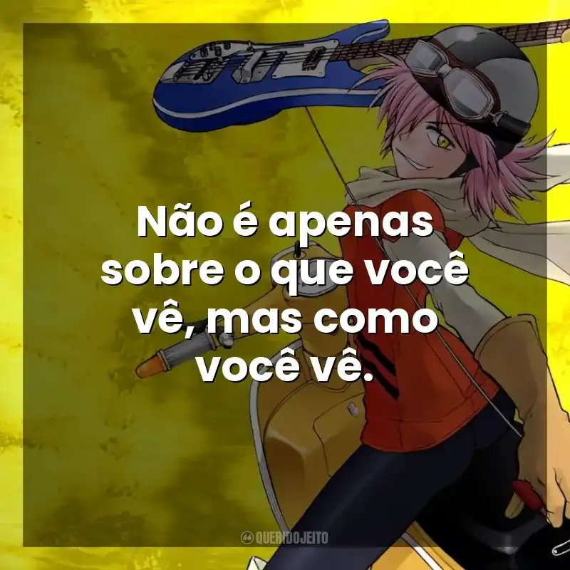 Não é apenas sobre o que você vê, mas como você vê. FLCL (Série)