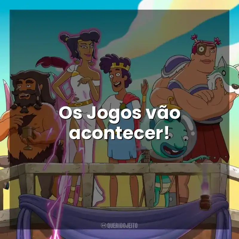 Os Jogos vão acontecer! Krapopolis (Série)