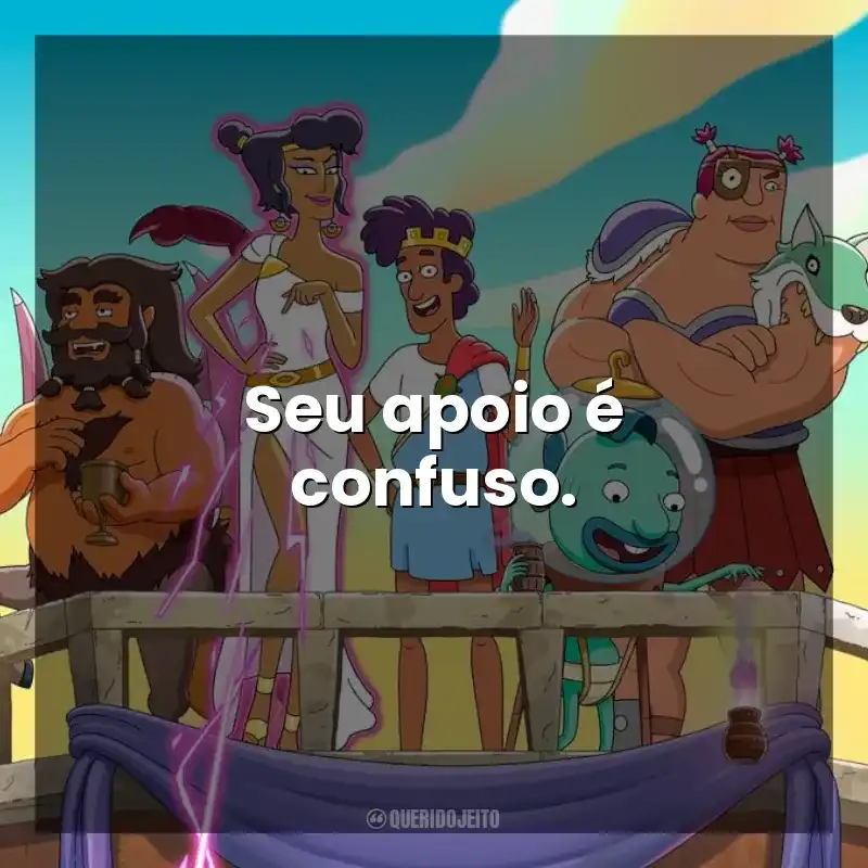Seu apoio é confuso. Krapopolis (Série)