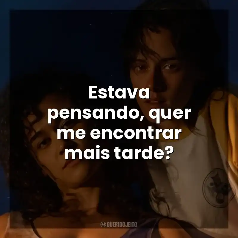 Estava pensando, quer me encontrar mais tarde? Love Lies Bleeding – O Amor Sangra (Filme)