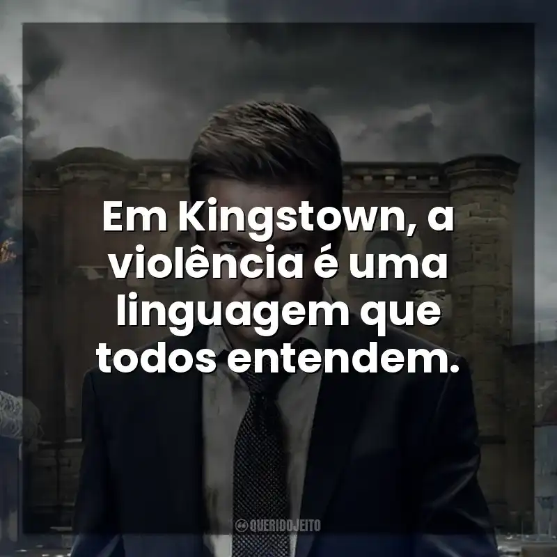 Em Kingstown, a violência é uma linguagem que todos entendem. Mayor of Kingstown (Série)