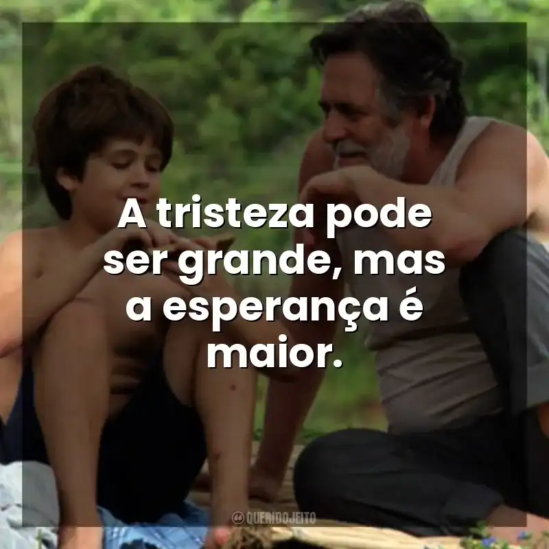 A tristeza pode ser grande, mas a esperança é maior. Meu Pé de Laranja Lima (Filme)