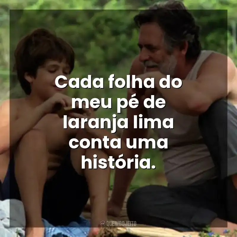Cada folha do meu pé de laranja lima conta uma história. Meu Pé de Laranja Lima (Filme)
