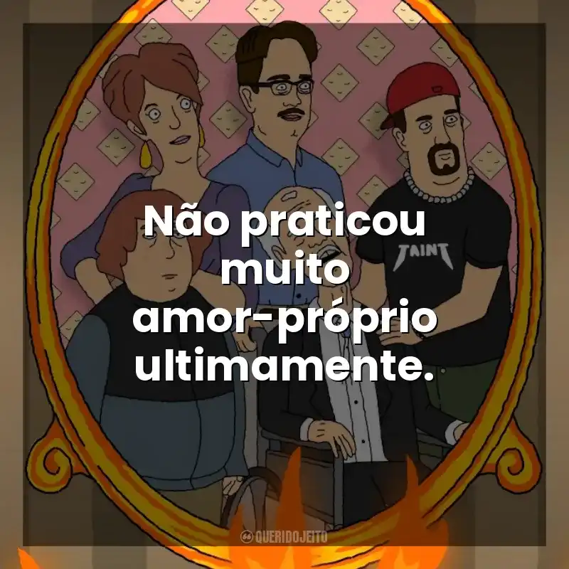 Não praticou muito amor-próprio ultimamente. Royal Crackers (Série)