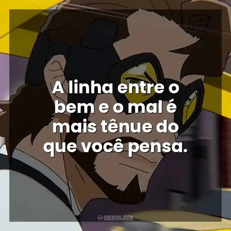 Frases da Série Super Crooks: A linha entre o bem e o mal é mais tênue do que você pensa.